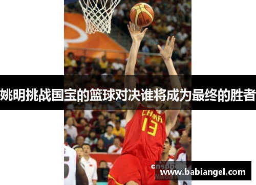姚明挑战国宝的篮球对决谁将成为最终的胜者